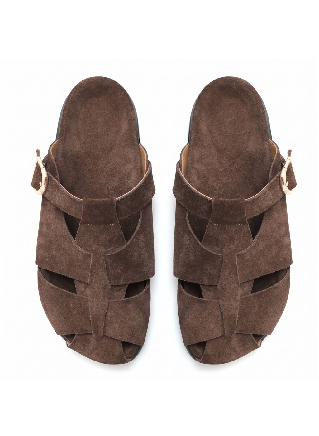 BANA DARK BROWN SUEDE