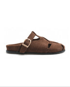 BANA DARK BROWN SUEDE