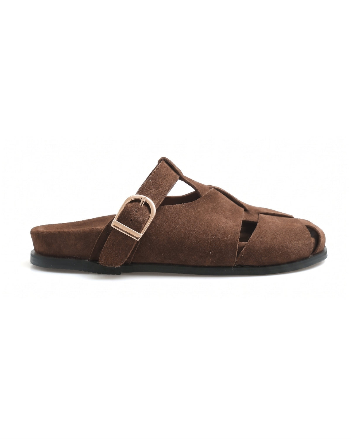 BANA DARK BROWN SUEDE